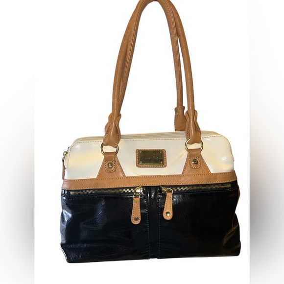 Guc Marc Fisher patent large Kensington satchel - Picture 1 of 14